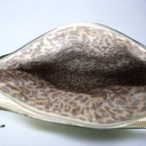 Guess 1981 White, Cream & Black Handbag / Shoulder Satchel / Purse With Adjustab - Picture 10 of 16